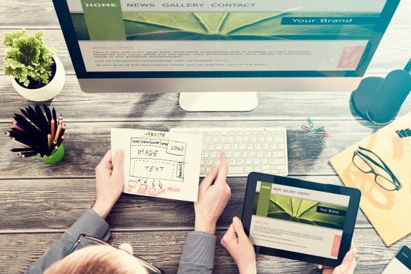 Beratungsgespräch Webdesign